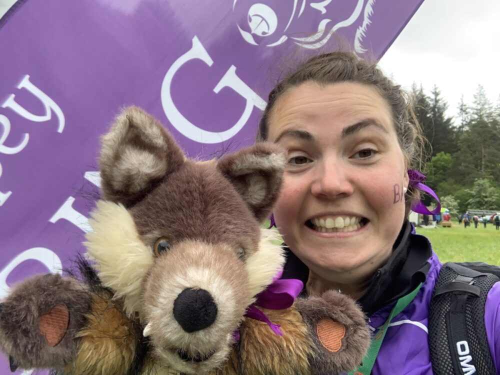 Jane and Walter at the Scottish Relay Championships 2019