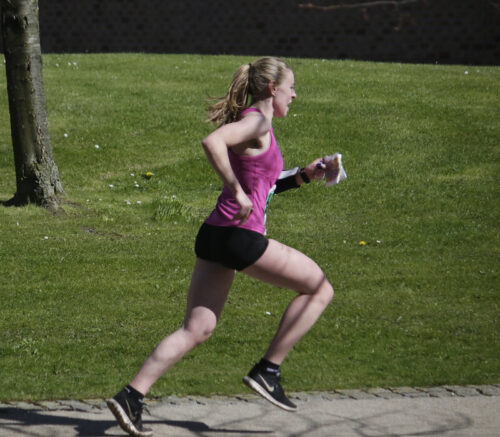 Alice JK sprint run in 2023
