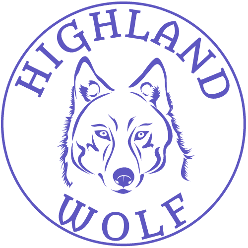 Highland Wolf Logo 500
