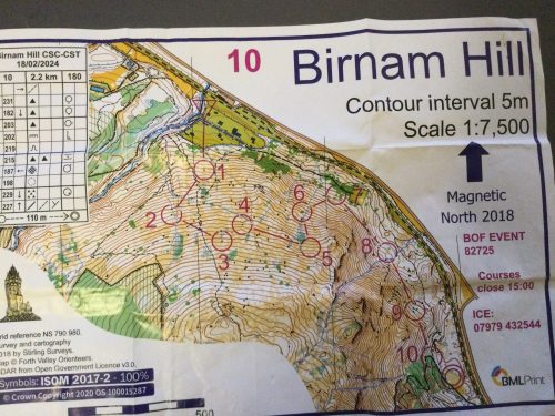 Birnam Hill course 10