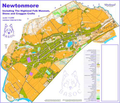 Newtonmore Map