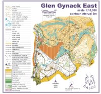 image of Glen Gynack map