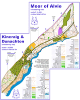 image of Dunachton Wood and Kincraig map