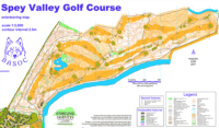 image of Spey Valley Golf Course map